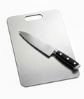 Premium Non-Slip Stainless Steel Cutting Board for Kitchen