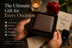 Custom Photo Wallet | Personalized Laser Engraved Faux Leather Him Her Gift