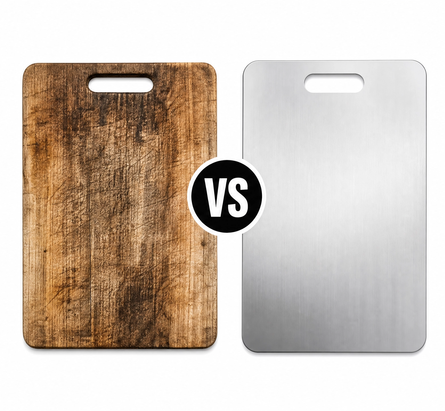 Premium Non-Slip Stainless Steel Cutting Board for Kitchen