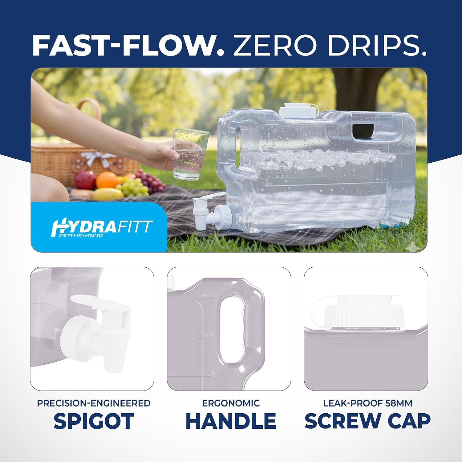 Refrigerator Water Dispenser 1.1 Gallon
