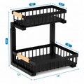 Under Sink Organizer - 2 Packs