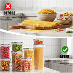 9 PCS Airtight Food Storage Containers