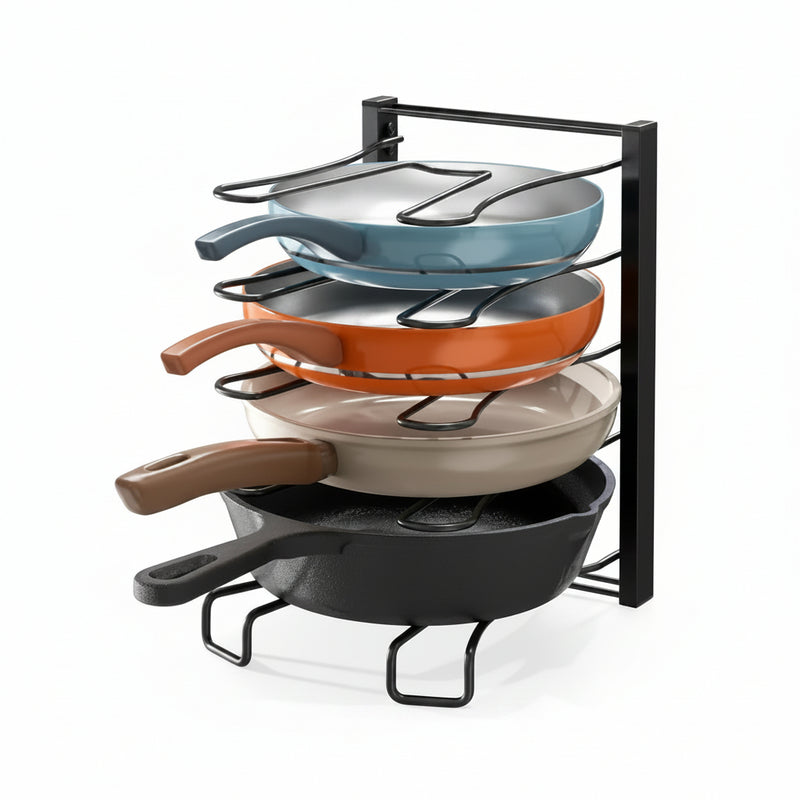 5-Tier Pot and Pan Organizer Rack